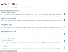 Tablet Screenshot of mediafrontline.blogspot.com