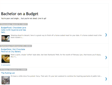 Tablet Screenshot of budgetbachelor.blogspot.com