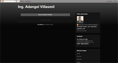 Desktop Screenshot of adangelvillasmil.blogspot.com