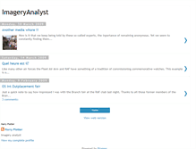 Tablet Screenshot of imageryanalyst.blogspot.com