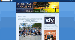 Desktop Screenshot of jovenesestacadecadiz.blogspot.com