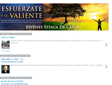 Tablet Screenshot of jovenesestacadecadiz.blogspot.com