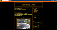 Desktop Screenshot of oldskoolcycle.blogspot.com