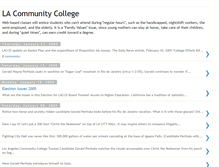 Tablet Screenshot of lacommunitycollege.blogspot.com