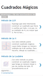Mobile Screenshot of cuadradosmagicos.blogspot.com