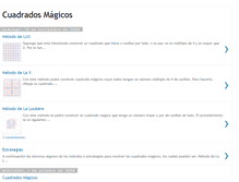 Tablet Screenshot of cuadradosmagicos.blogspot.com