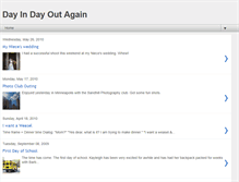 Tablet Screenshot of dayindayoutagain.blogspot.com