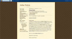 Desktop Screenshot of airline-ticketsoo.blogspot.com