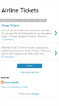 Mobile Screenshot of airline-ticketsoo.blogspot.com