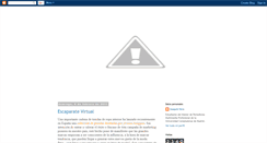 Desktop Screenshot of escaparateenlablogosfera.blogspot.com