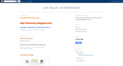 Desktop Screenshot of ainmaju.blogspot.com