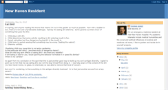Desktop Screenshot of newhavenresident.blogspot.com