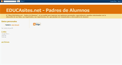 Desktop Screenshot of educasites-padresdealumnos.blogspot.com