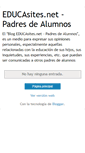 Mobile Screenshot of educasites-padresdealumnos.blogspot.com