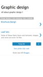 Mobile Screenshot of graphicdesign9.blogspot.com