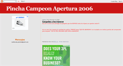 Desktop Screenshot of pincha-campeon.blogspot.com