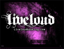 Tablet Screenshot of liveloudbooking.blogspot.com