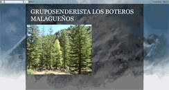 Desktop Screenshot of losboterosmalaguenos.blogspot.com