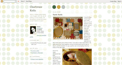 Desktop Screenshot of chartreuseknits.blogspot.com