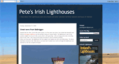 Desktop Screenshot of irishlighthouses.blogspot.com