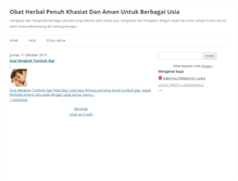 Tablet Screenshot of obatsakitlukapada-anak.blogspot.com