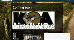 Desktop Screenshot of koaairsoftstore.blogspot.com