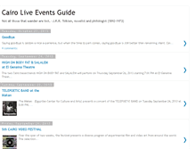 Tablet Screenshot of cairoliveeventsguide.blogspot.com