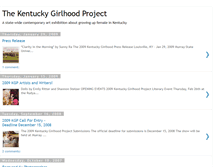 Tablet Screenshot of kygirlhoodproject.blogspot.com