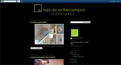 Desktop Screenshot of lojadeentrecampos.blogspot.com
