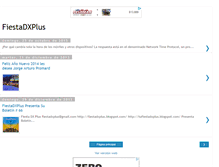 Tablet Screenshot of fiestadxplus.blogspot.com