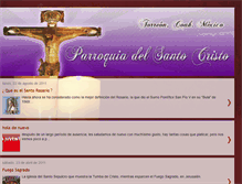 Tablet Screenshot of parroquia-santocristo.blogspot.com