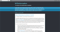 Desktop Screenshot of mis-misinformation.blogspot.com