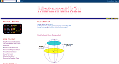 Desktop Screenshot of matematik2u.blogspot.com