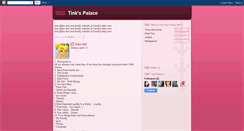 Desktop Screenshot of disneystinkerbell.blogspot.com