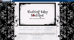 Desktop Screenshot of blushingbabyboutique.blogspot.com