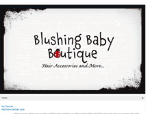 Tablet Screenshot of blushingbabyboutique.blogspot.com