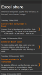 Mobile Screenshot of excelshare.blogspot.com
