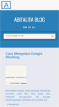 Mobile Screenshot of abitalita.blogspot.com