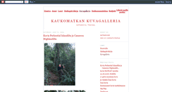 Desktop Screenshot of kaukomatkalla2.blogspot.com