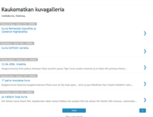 Tablet Screenshot of kaukomatkalla2.blogspot.com