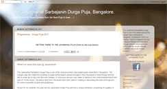 Desktop Screenshot of jayamahaldurgapuja.blogspot.com