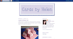 Desktop Screenshot of cardsbyhelen.blogspot.com