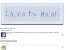 Tablet Screenshot of cardsbyhelen.blogspot.com