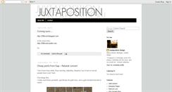 Desktop Screenshot of juxtapositiondesign.blogspot.com