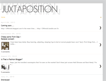 Tablet Screenshot of juxtapositiondesign.blogspot.com