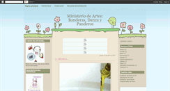 Desktop Screenshot of ministeriodeartescccm.blogspot.com