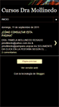 Mobile Screenshot of cursos-dra-mollinedo.blogspot.com