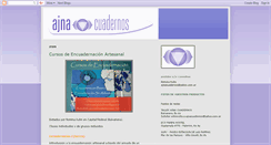 Desktop Screenshot of ajnacuadernos.blogspot.com
