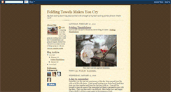 Desktop Screenshot of foldingtowels.blogspot.com