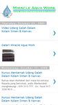 Mobile Screenshot of miracleaquawork.blogspot.com